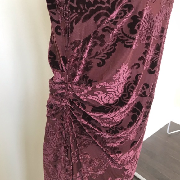 Apt. 9 Cocktail Dress in Savvy Wine - Picture 3 of 8